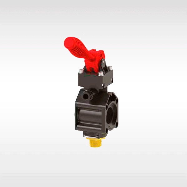 On-off manual section valves